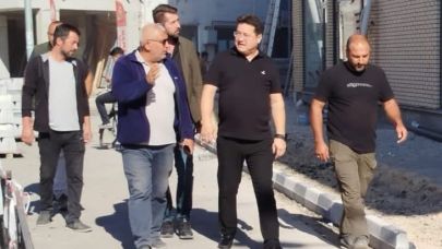 Başkan Aynacı: Çarşı Çalışmalarımız Tüm Hızıyla Sürüyor