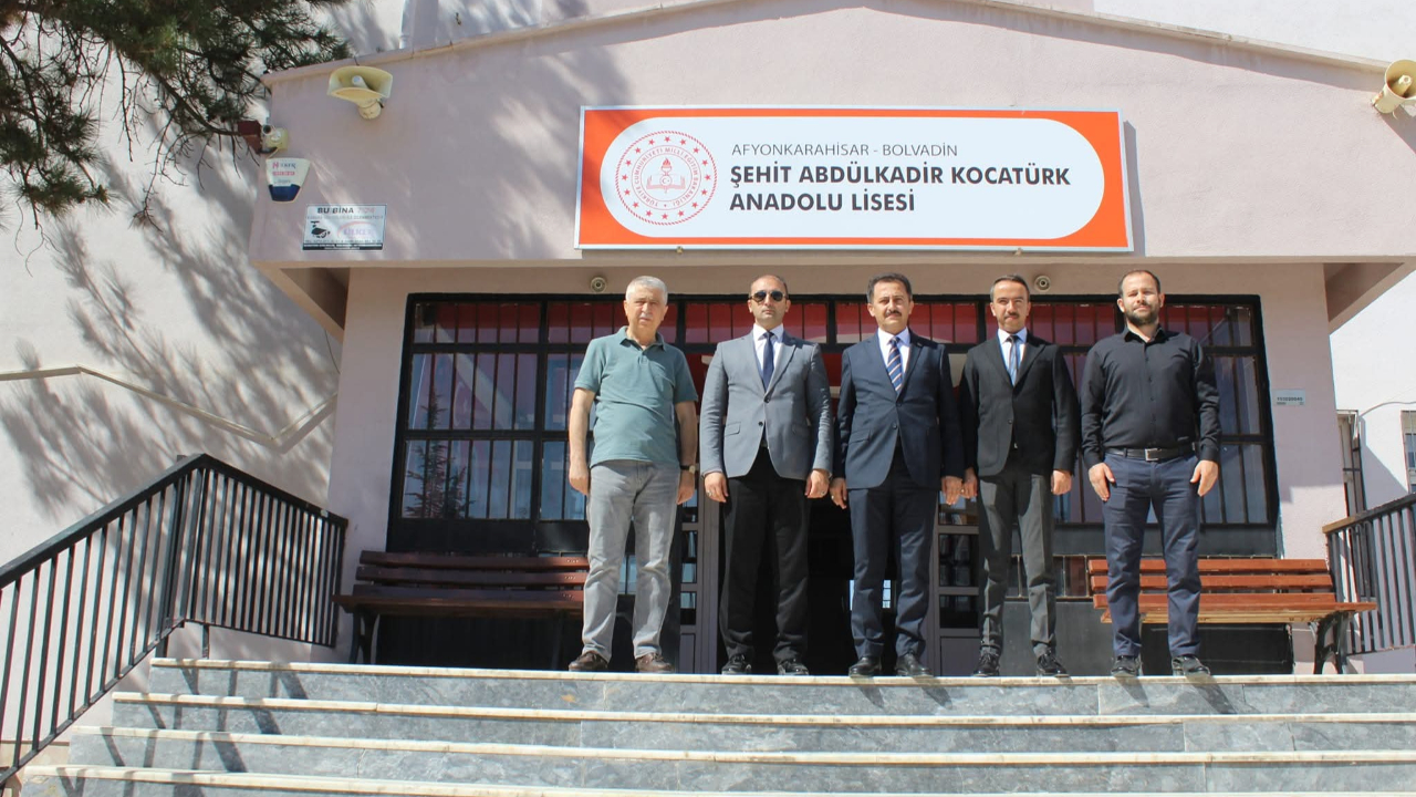 Bolvadin'de Tüm Okulların İhtiyaçları Teker Teker Tespit Ediliyor