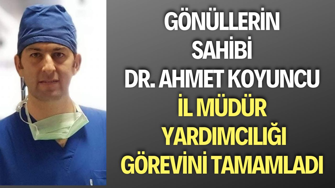 Ahmet Koyuncu Afyonkarahisar'da İl Müdür Yardımcılığı Görevini Tamamladı