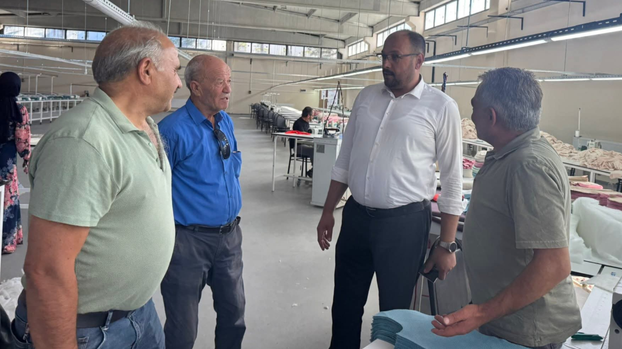 Bayat İlçesinde Emiroğlu Tekstil Faaliyete Başladı