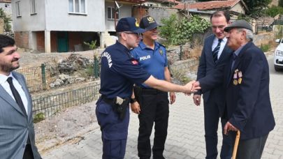 Çay Kaymakamı Türker'den Gazilere Özel İlgi