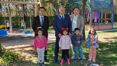 Bolvadin Protokolü Yeni Açılan Bakımevi'nde Buluştular