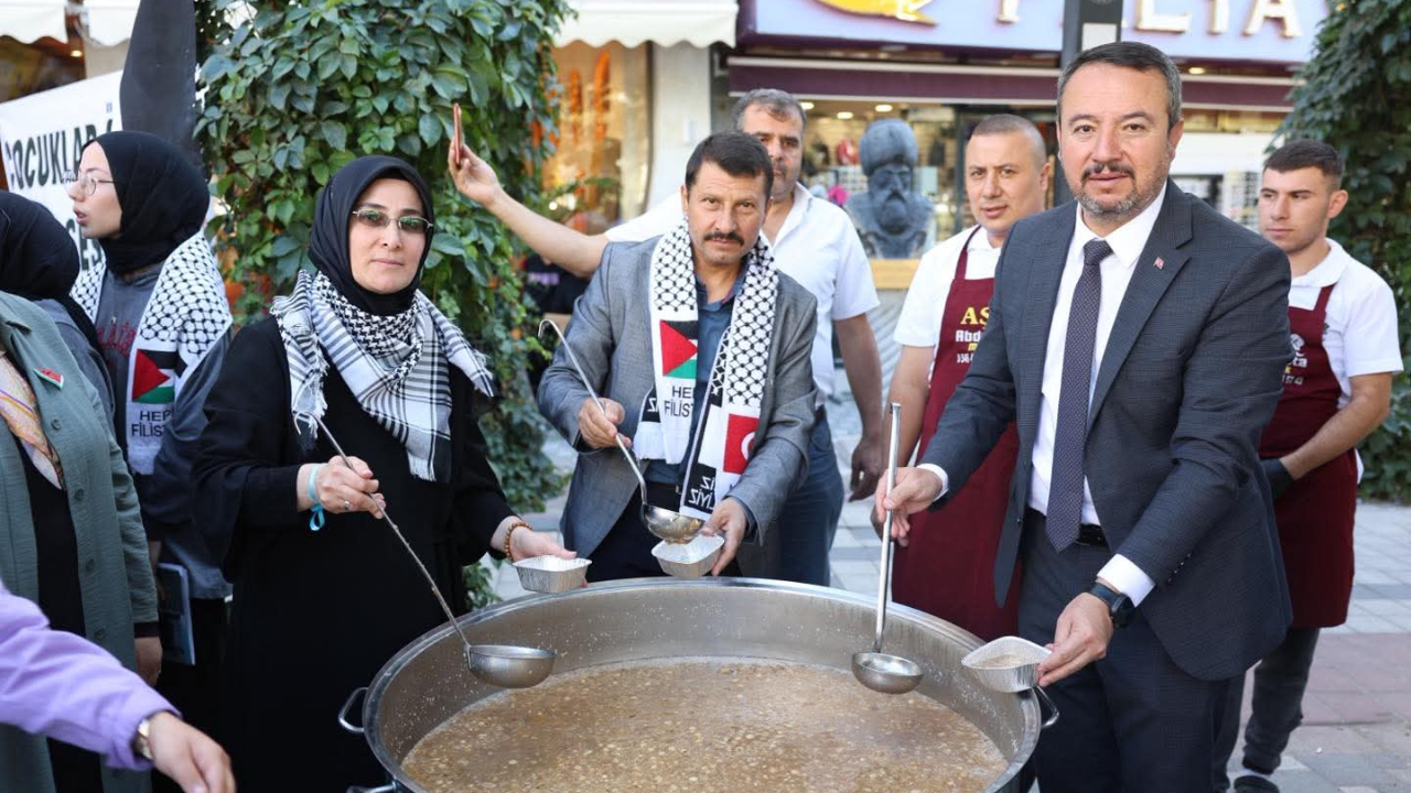 Sandıklı'da Gazze'ye Destek Programı Yapıldı