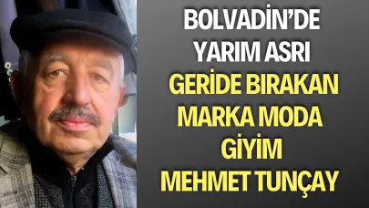 Ahilik Kültürünün Simge İsmi Moda Giyim Mehmet Tunçay