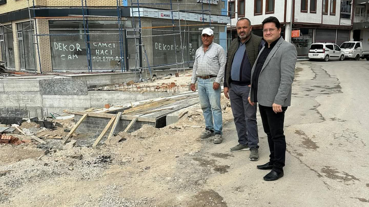 Bolvadin Çarşı Merkezi Yenileniyor