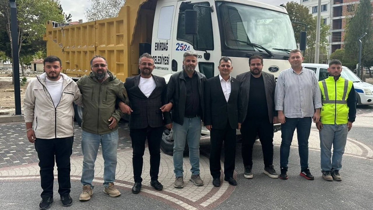 Emirdağ Belediyesi’ne Yeni Hizmet Aracı Kazandırıldı