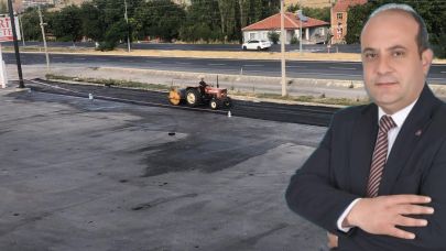 Bolvadin'in Dişli Kasabası'nda Asfaltlama İşlemi Sürüyor