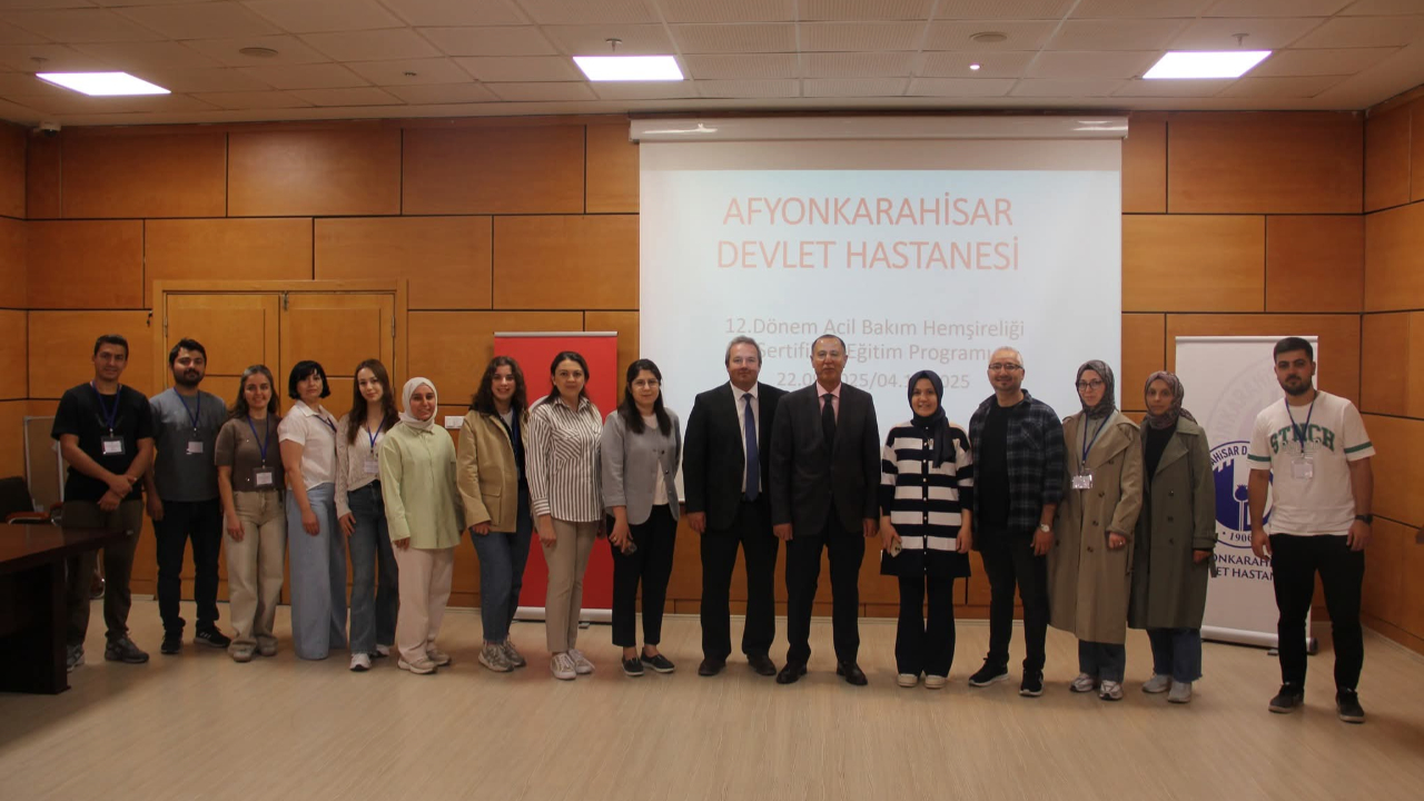 Afyonkarahisar Devlet Hastanesi’nde Acil Hemşireliği Eğitimi