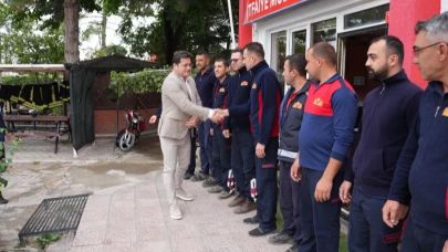 Bolvadin’de İtfaiyeciler Haftası Kutlandı