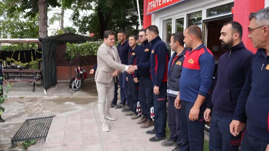 Bolvadin’de İtfaiyeciler Haftası Kutlandı