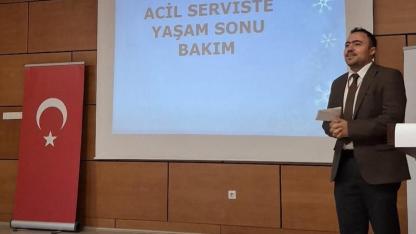 Afyonkarahisar Devlet Hastanesi’nde “Yaşam Sonu Bakım” Sunumu Gerçekleştirildi