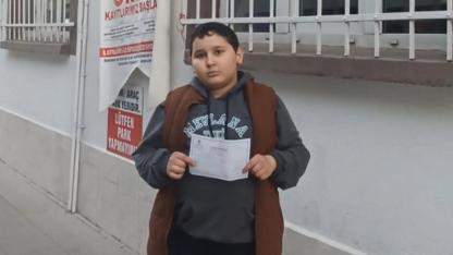 Afyonkarahisarlı Yağız Kaan’dan Büyük Yürekli Bağış