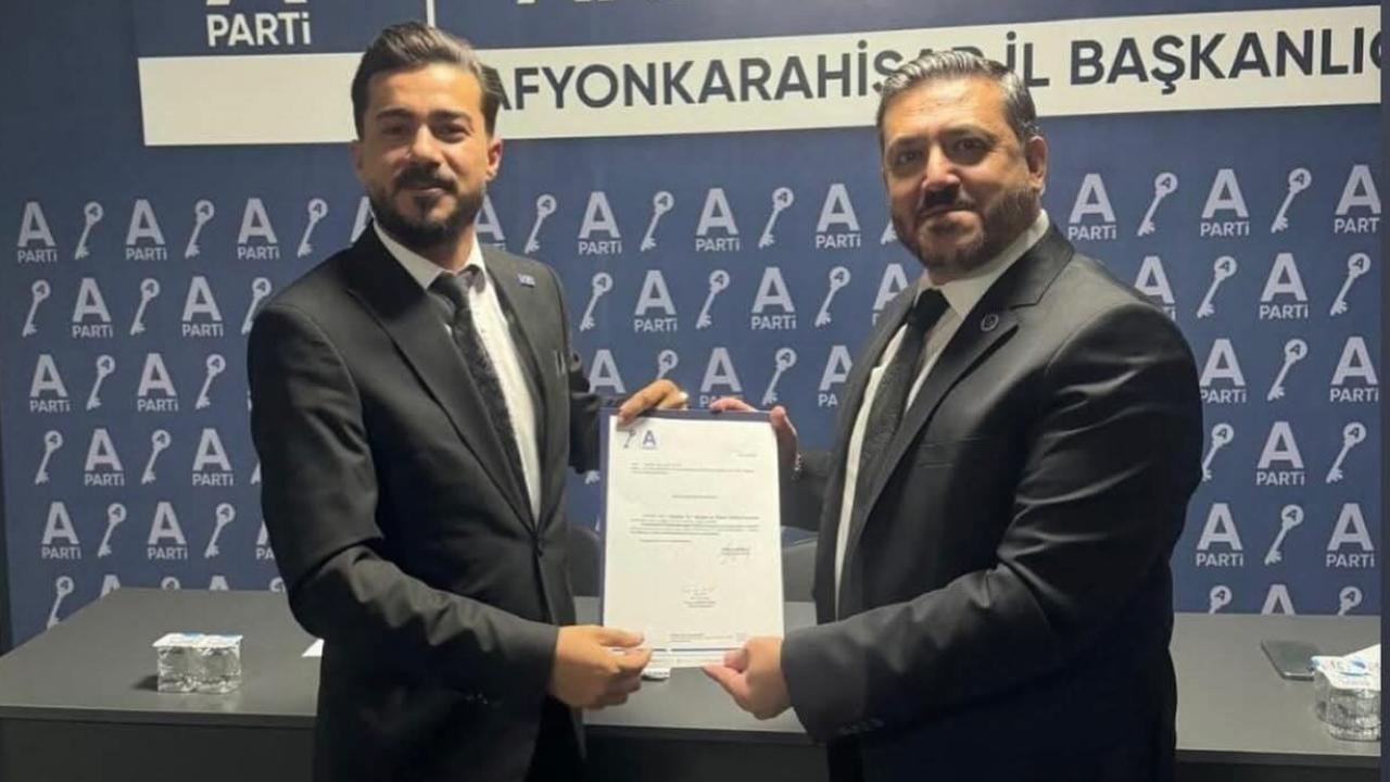 Ahmet Postal, Anahtar Parti Bolvadin İlçe Başkanı Oldu