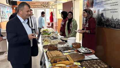 Başkan Koyuncu, Öğrencilerin Filistin Duyarlılığına Ortak Oldu