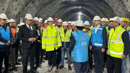 Bayat Belediye Başkanı Bodur Köroğlu Beli Tüneli Açılışına Katıldı