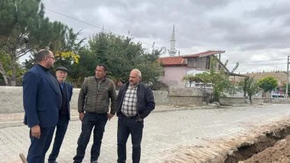 Bayat’ta Doğalgaz Çalışmaları Tüm Hızıyla Sürüyor