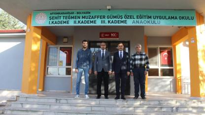 Bolvadin’de Özel Eğitim Uygulama Okulunda Özel Değerlendirme