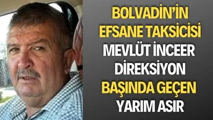 Bolvadin’in Direksiyon Ustası: Mevlüt İnceer’in Yarım Asırlık Taksicilik Hikâyesi