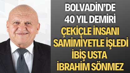 Bolvadin’in Efsane Demircisi “İbiş Usta” 40 Yılı Aşan Emekle Ayakta
