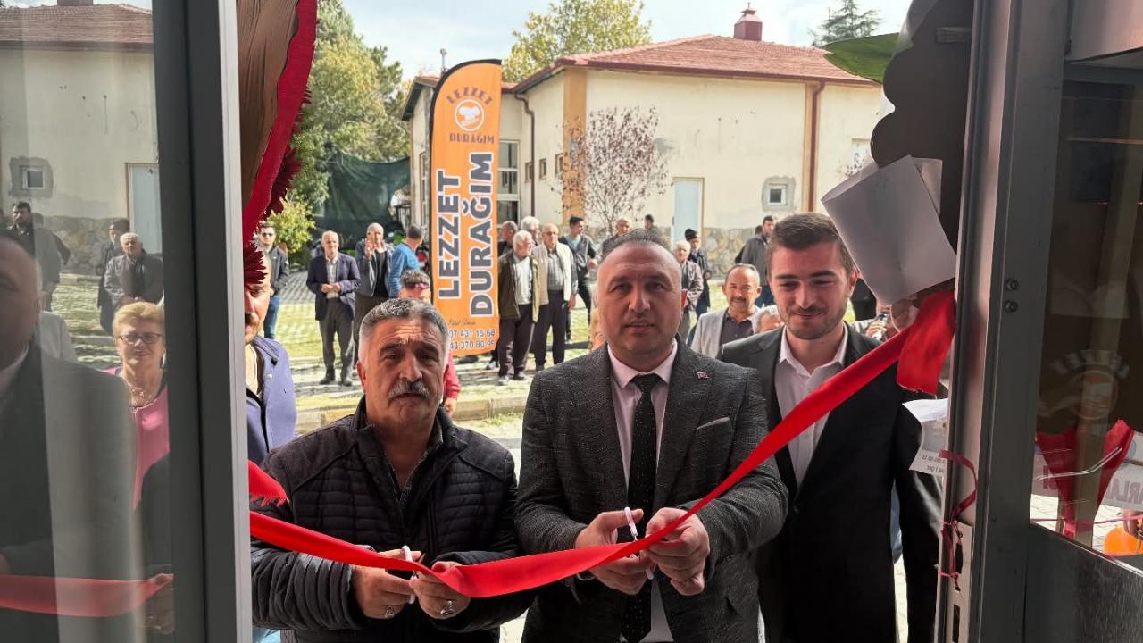 Çay İlçesinde Lezzet Durağı Açılışı Gerçekleştirildi