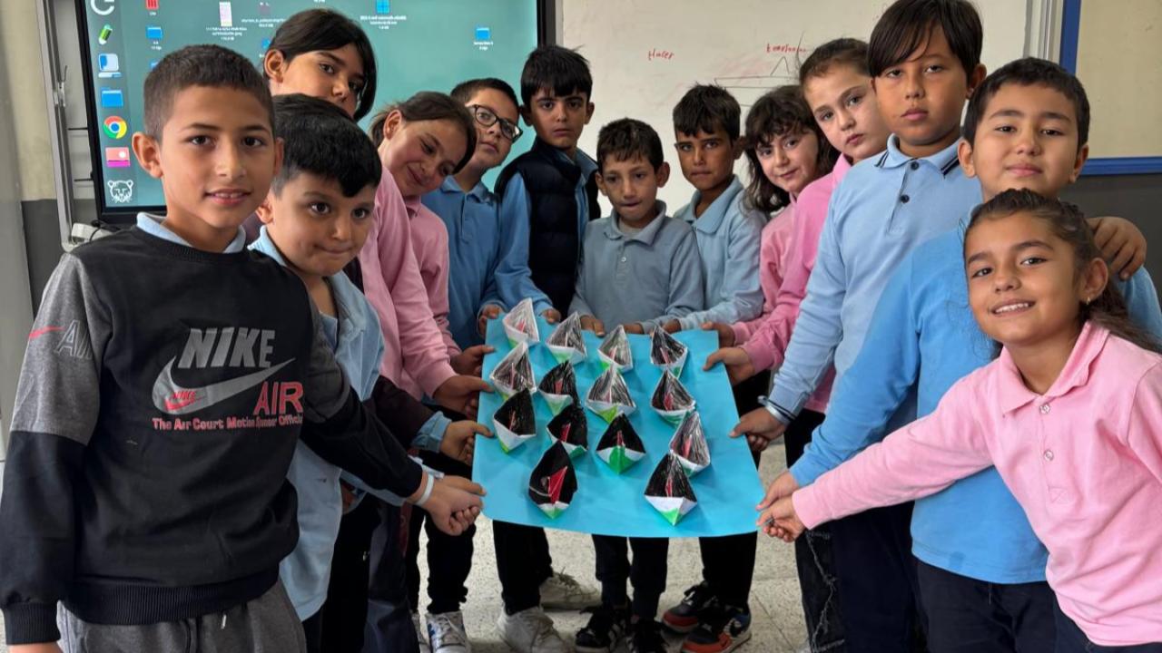 Çobanlar’da Okullarda Filistin Farkındalık Etkinlikleri Düzenlendi