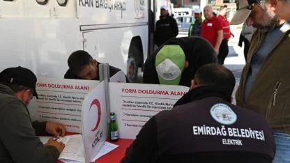 Emirdağ’da Kızılay'a Kan Bağışı Seferberliği Başlatıldı