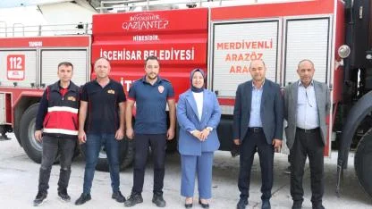 İscehisar’ın İtfaiye Filosu Yeni Araçla Güçlendi