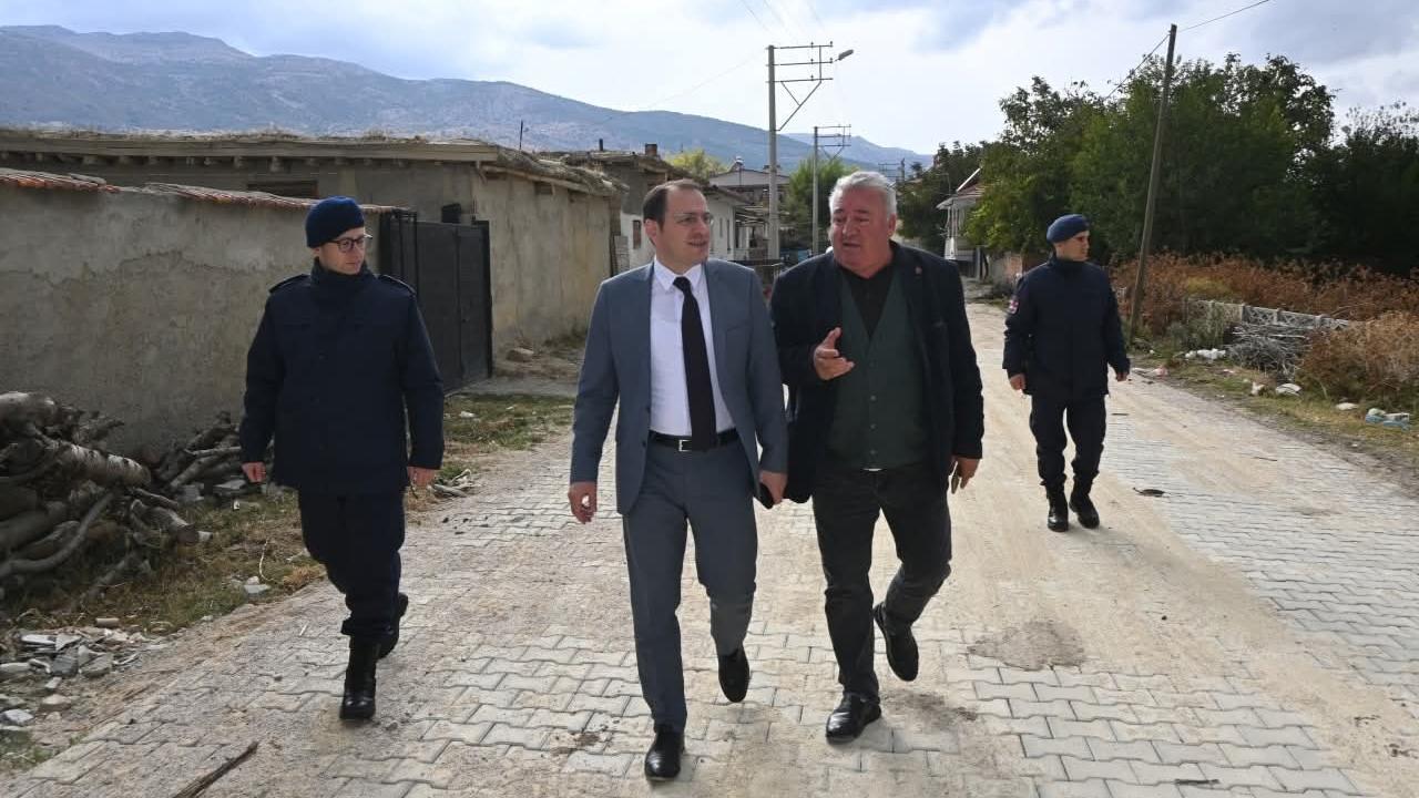 Kaymakam Türker’den Köy Yolları, Kültür ve Güvenlik Denetimi