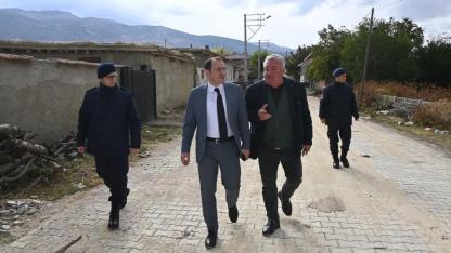 Kaymakam Türker’den Köy Yolları, Kültür ve Güvenlik Denetimi