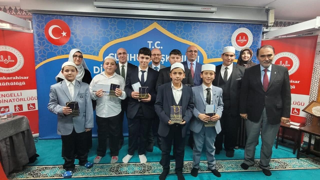 Kur’an-ı Kerim’i Güzel Okuma Bölge Finali Afyonkarahisar’da Yapıldı