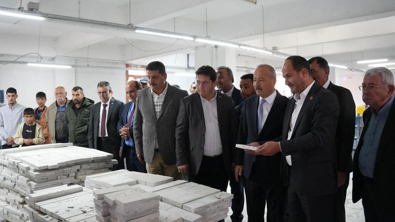 Özburun’da Doğaltaş Atölyesi Törenle Açıldı
