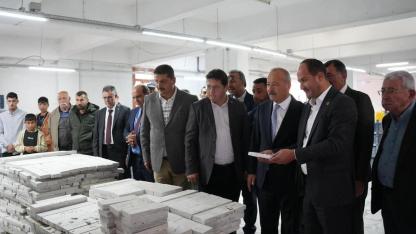 Özburun’da Doğaltaş Atölyesi Törenle Açıldı
