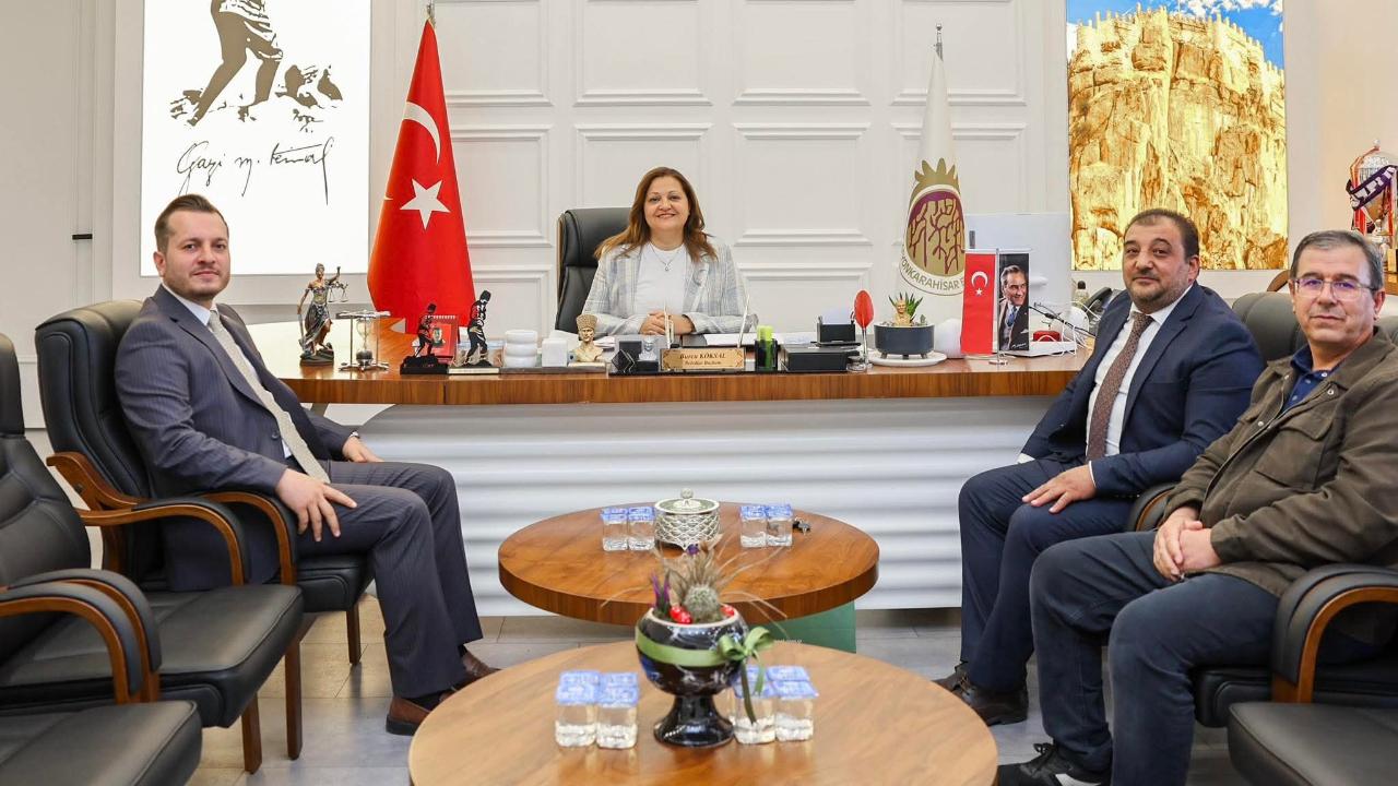 Saadet Partisi İl Başkanı Karataş’tan Başkan Köksal İle Buluştu