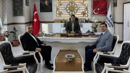 SGK Yöneticileri Çelikbaş ve Yılmaz'dan Başkan Aynacı’ya Nezaket Ziyareti
