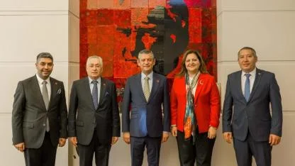 Afyonkarahisar CHP Heyeti ve Köksal CHP Genel Başkanı Özel İle Buluştu