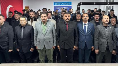 Afyonkarahisar Ülkü Ocaklarından Alparslan Gümüş İçin Anma Programı Düzenlendi