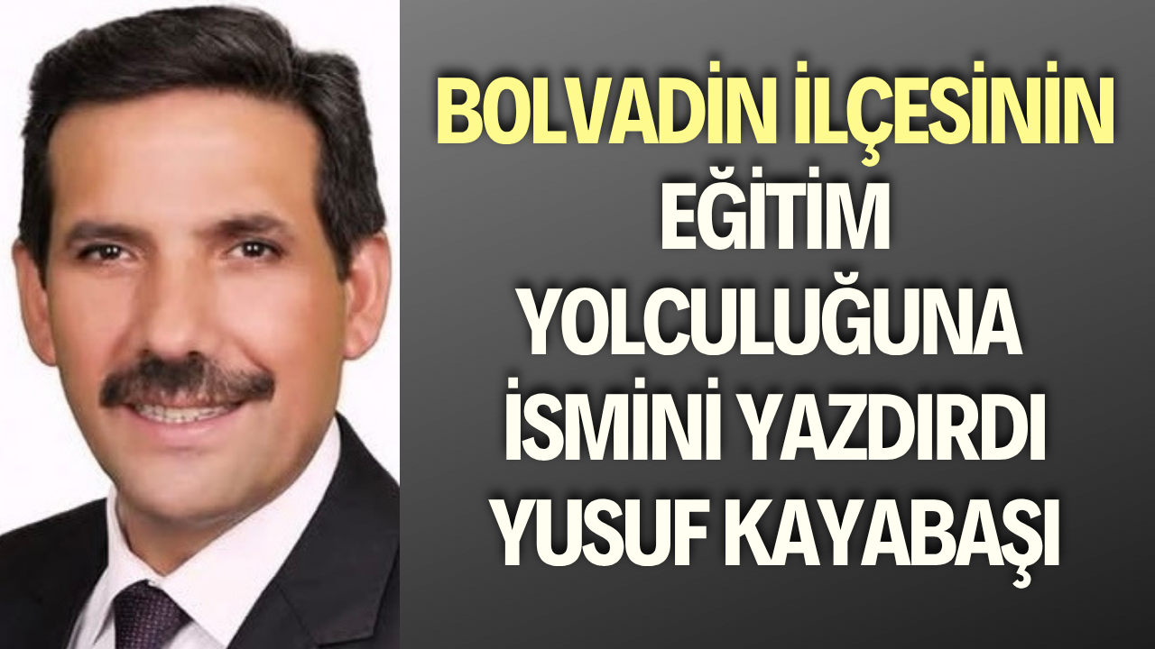 Bir İlçenin Eğitim Yolculuğuna Adını Yazdıran İş İnsanı