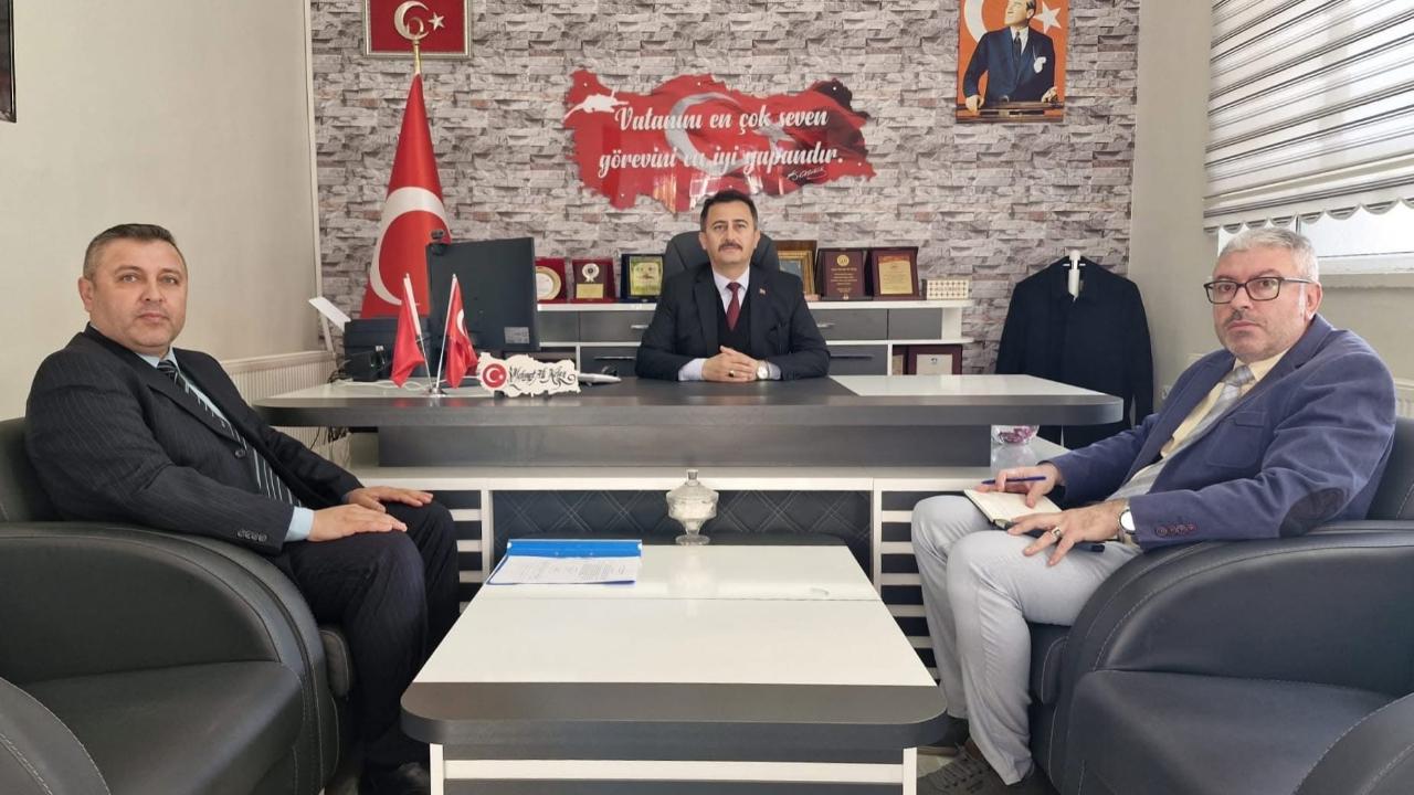 Bolvadin’de 2026 Projeleri İçin Adliye ve İlçe Milli Eğitim Müdürlüğü Bir Araya Geldi