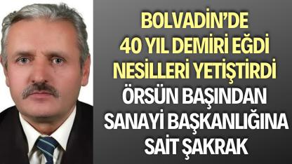 Bolvadin’in Demir Çınarı: 40 Yılı Aşan Emeğin Adı Sait Şakrak