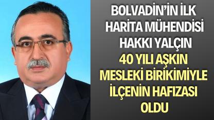 Bolvadin’in İlk Harita Mühendisi Hakkı Yalçın, 40 Yılı Aşkın Mesleki Birikimiyle İlçenin Hafızası Oldu