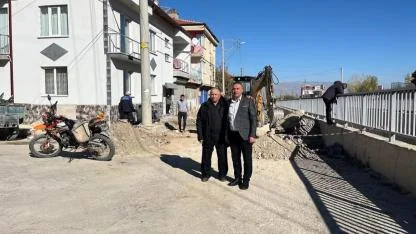 Çay Belediyesi Bahçelievler Mahallesi’nde Yılların Sorununu Çözüyor
