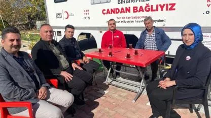 Çay’da Anaokulu Bahçesinde Kan Bağışı Kampanyası Düzenlendi
