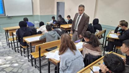 Çobanlar’da MEBİ Deneme Sınavı Başarılı Şekilde Gerçekleştirildi