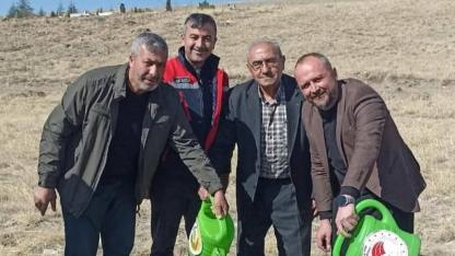 Sultandağı İlçesinde Bu Kez Üçkuyu Köyünü Ağaçlandırdılar