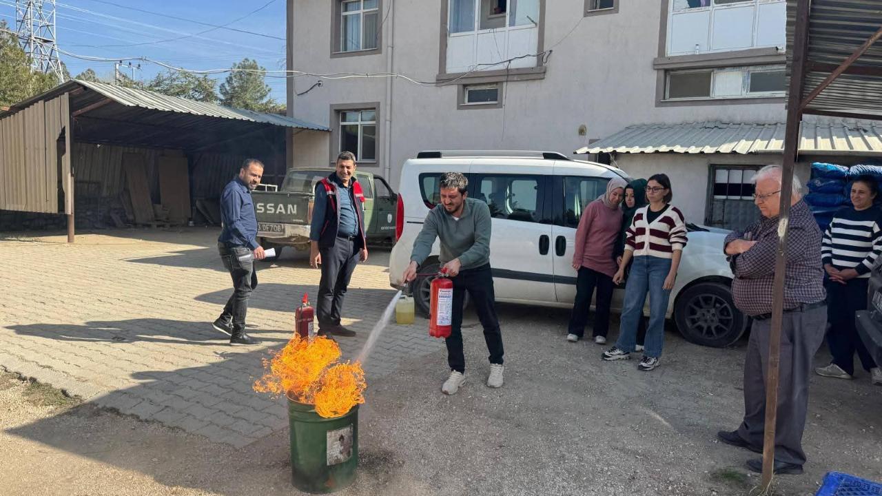 Sultandağı&#039;nda Gerçek Gibi Tatbikat Yaptılar
