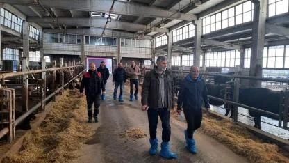 Tarım ve Orman Müdürlüğü ile Konya Veteriner Enstitüsünden Eğitim Çiftliğine Ortak Denetim