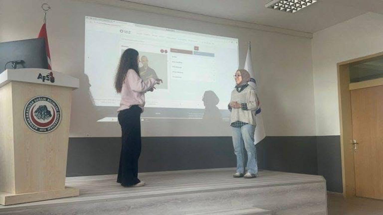 Afyonkarahisar’da Öğrenciler İşaret Dili Konuşma Atölyesine Katıldı