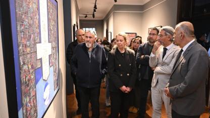 Akü’de “Gölgeler ve Katmanlar” Sergisi Sanatseverlerle Buluştu