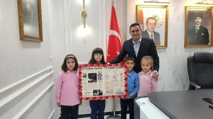 Başkan Altuntaş’tan İlçe Birincisi Öğrencilere Tebrik