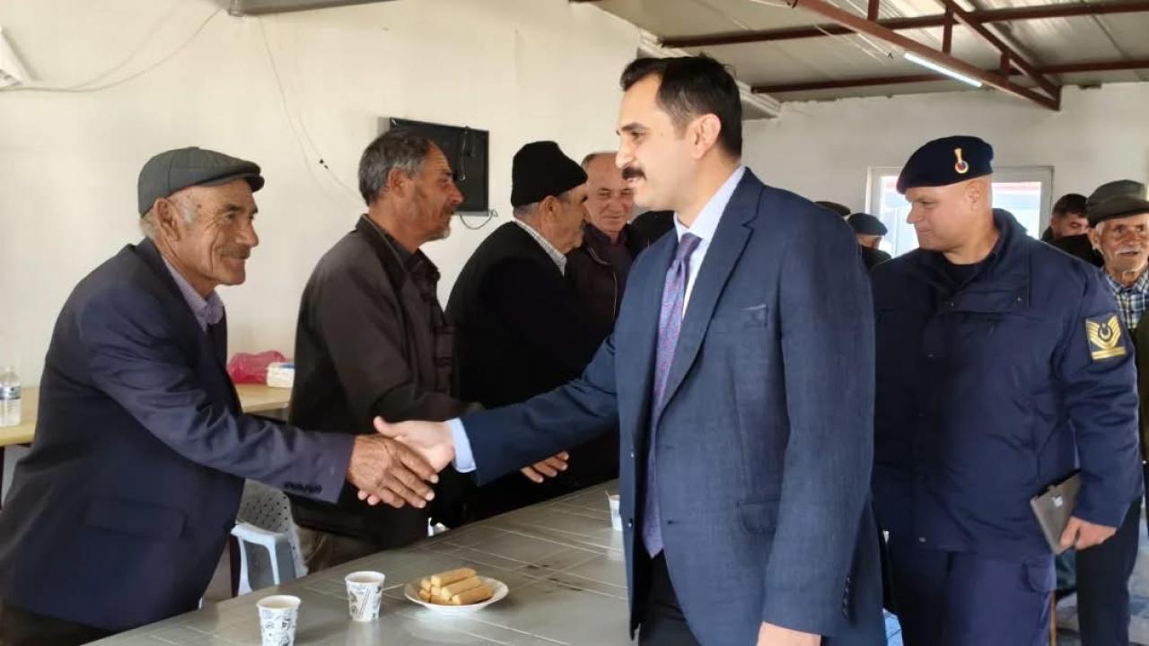 Bayat Kaymakamı Akdağ Mallıca’da Vatandaşla Buluştu